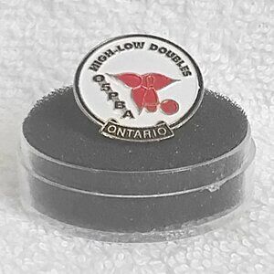 High-Low Doubles 05 PBA Ontario Brass & Enamel Pin!!